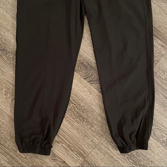 Ll bean womens black polyester jogger pants nwot - Picture 2 of 6